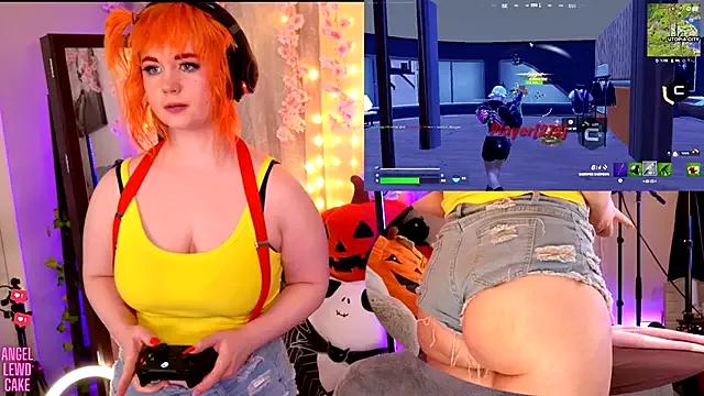 Naked Room Angel-Lewd-Cake 
