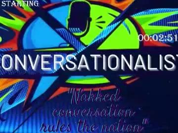 Freechat conversationalistx on Chaturbate