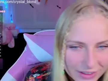 Freechat crystal_blond on Chaturbate