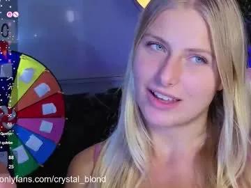 Freechat crystal_blond on Chaturbate