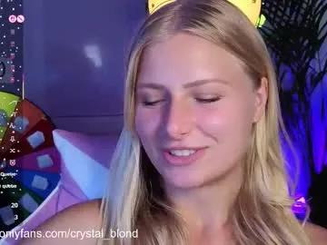 Freechat crystal_blond on Chaturbate