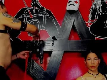 damian_and_tiana — GOAL: undress the slave + tie hands [100 tokens remaining] Welcome to my room! #latina #bdsm #deepthroat #slave #master