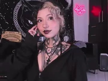 hazellwitch — Goal reached!  Thanks to all tippers! Im back :) happy new year  :p #goth #saliva #feet #ahegao #squirt