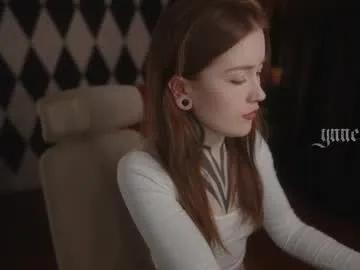 ynnenbrynn —  Hi! lovense is on| /menu on  // GOAL: topless [300 tokens left] #tattoo #redhead #smalltits #twerk #heels