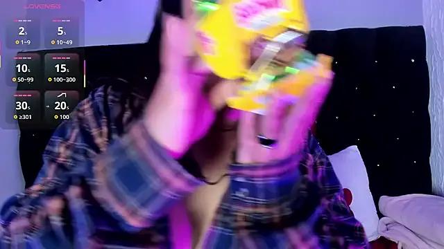 StripChat Abella_bunny is Freechat Abella_bunny — Hot and sexy naked with oil