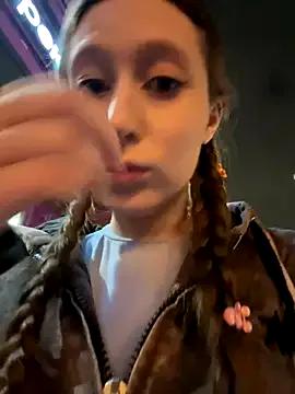 FroggyAnna — TOPLESS behind UBER driver 