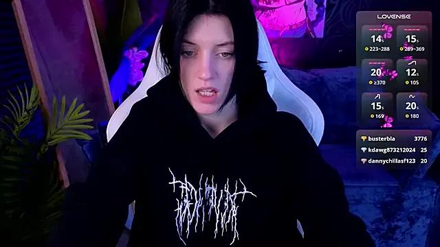 StripChat roxy_riot_ is Freechat roxy_riot_ — Oily collarbones for kisses