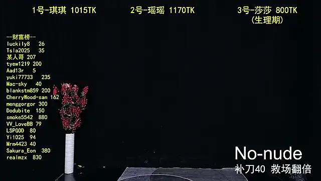 yaoyao168 on StripChat 