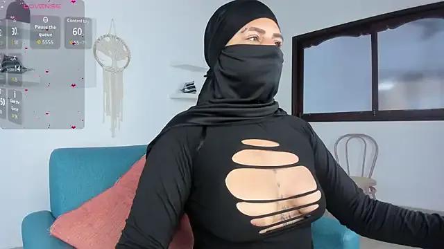 StripChat zali_mahamed is Freechat zali_mahamed — twerking for daddy